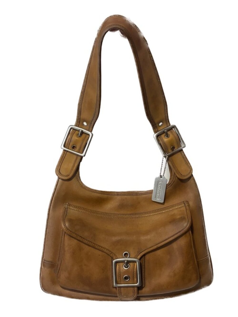 Vintage Coach Legacy Buckle Pocket Hobo (Style 9340)